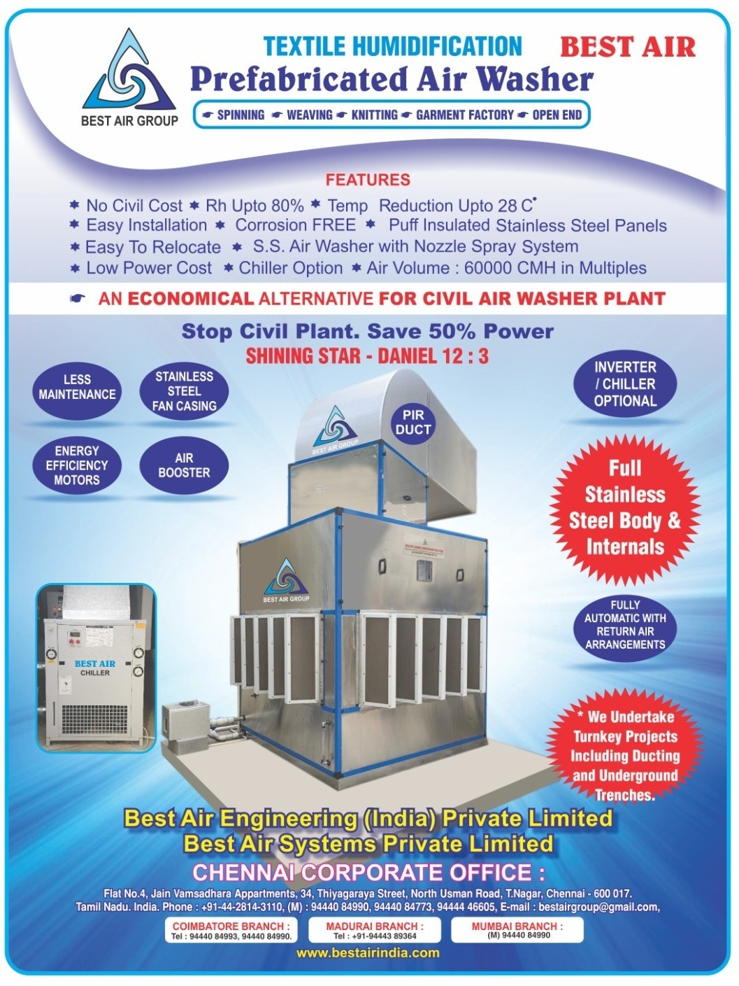Mini Air Washer Catalogue